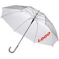 Transparent Umbrella with Customized Logo - 37" Arc